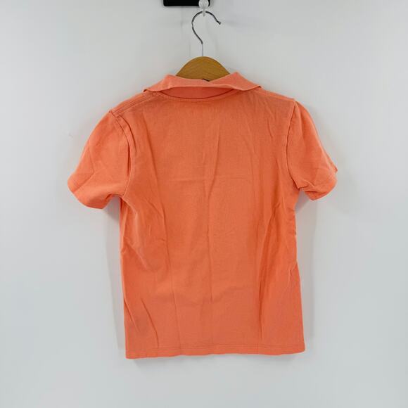 Crewcuts Creamsicle Classic Sailboat Embroidered Polo Short Sleeves Size 8 - Picture 2 of 5